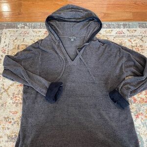 Barefoot Dreams Charcoal CozyChic Ultra Lite Hoodie